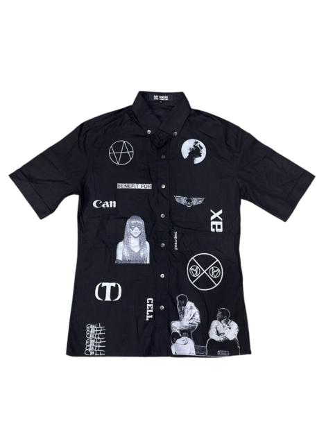 RAF SIMONS SS2003 CONSUMED CELL BUTTON UP SHIRT LIKE NEW