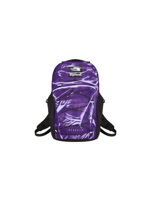 Supreme Printed Borealis Trompe L'oeil Backpack "The North Face - Purple"