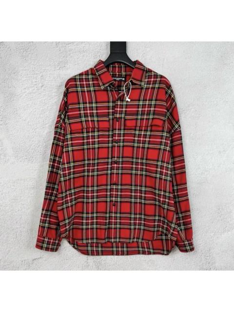 MASTERMIND WORLD Mastermind World red flannel shirt