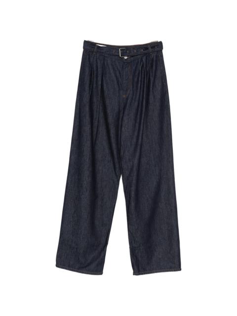 Dries Van Noten Dries Van Noten Preaches Belted Pleated Jeans