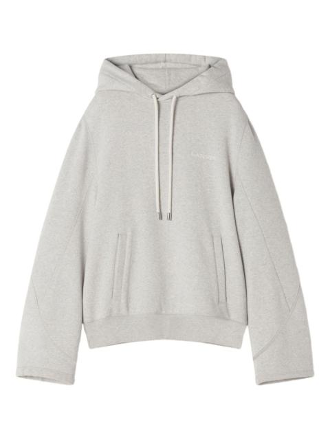 Lanvin logo-embroidered hoodie