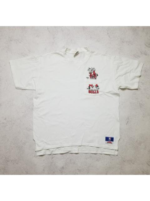 Other Designers Vintage Chicago Bulls Nutmeg Mills Pocket Shirt