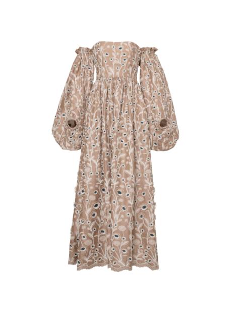 Agua by Agua Bendita Alheli Petalo Maxi Dress