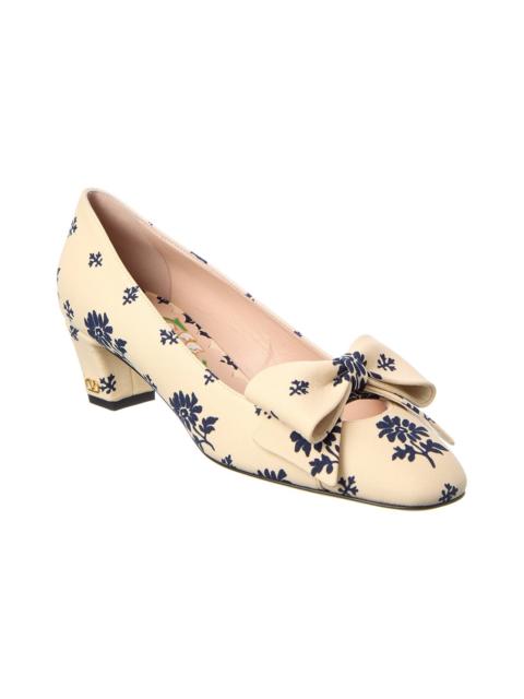 Valentino Valentino Bowow Decollete Canvas Pump