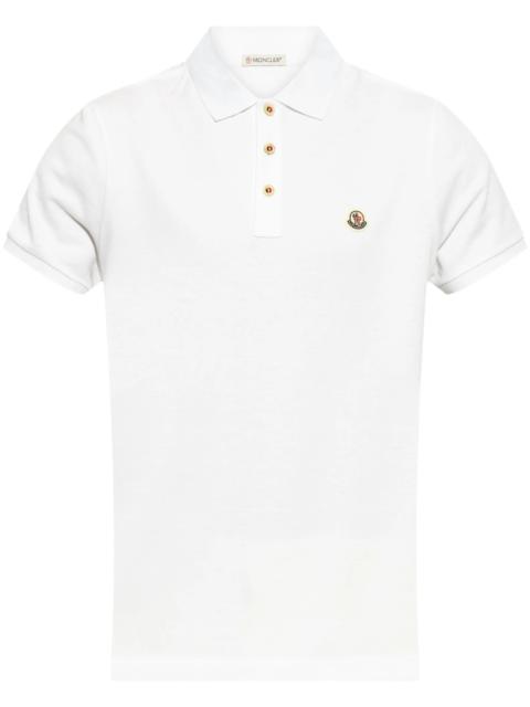 Moncler Moncler Logo-appliqué Polo Shirt