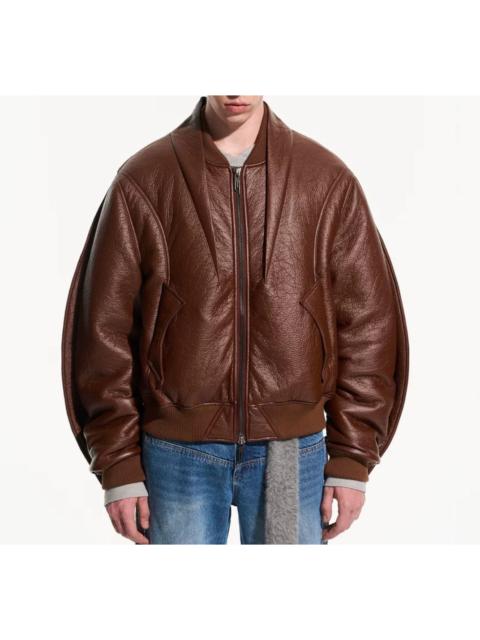 Other Designers Leather Jacket Blindnoplan size S