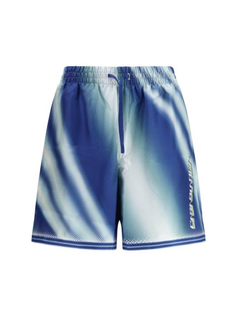 CASABLANCA Casablanca Men Flaming Tennis Ball Silk Shorts