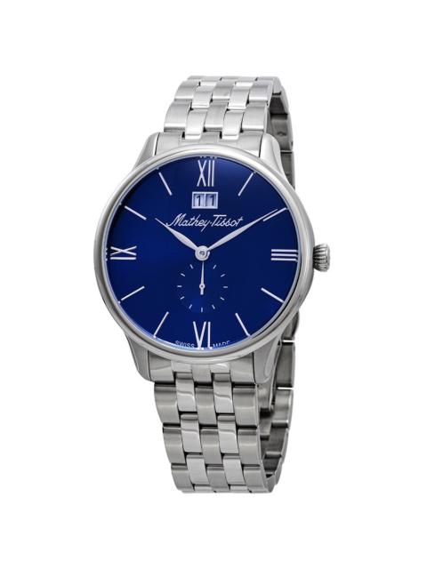 Other Designers Mathey-Tissot Edmond Metal Blue Dial Men's Watch H1886MABU
