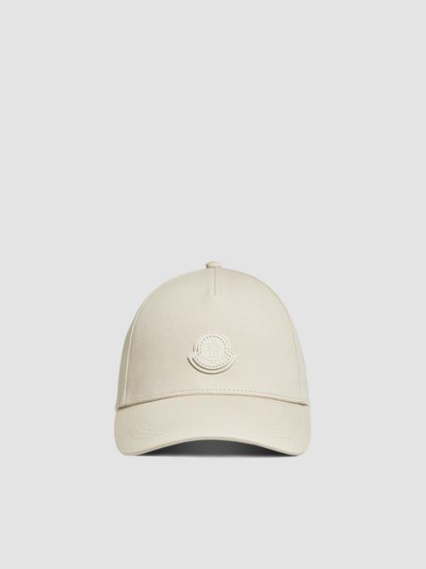 Moncler Cotton Gabardine Baseball Cap