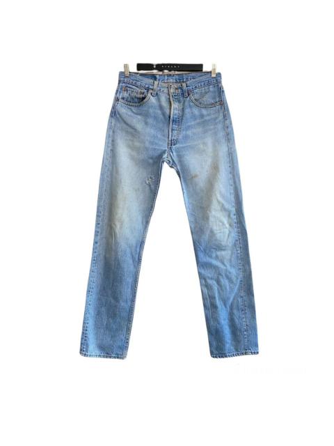 Levi's Vtg 90s Levis 501 Distressed Dirty Faded Jeans Made in USA
