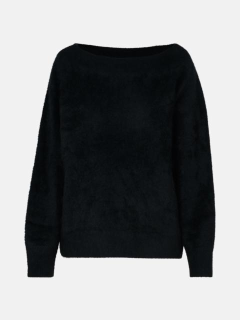 LISA YANG 'KAMILA' BLACK CASHMERE SWEATER