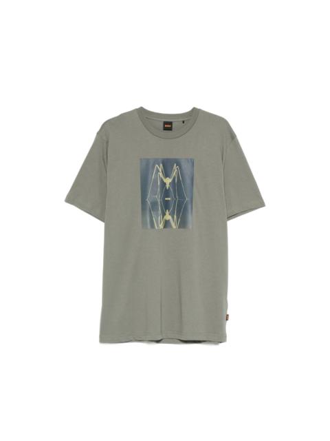 BOSS Boss Green T-Shirts & Vests - T-Shirts Men