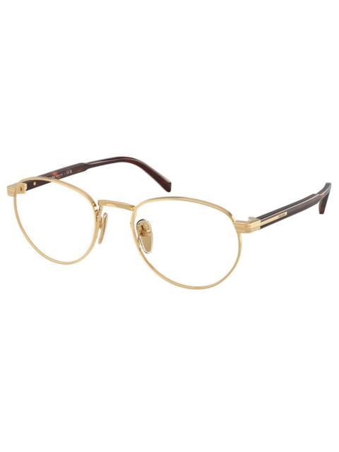 Prada Prada Demo Oval Men's Eyeglasses PR B52V 5AK1O1 53