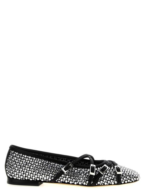 Mach & Mach Women 'Crystal Net' Ballet Flats