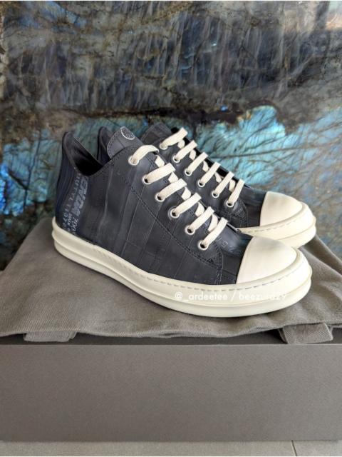 Rick Owens 💥1/1 SAMPLE MATISSE DI MAGGIO RUBBER RAMONES LOW FW24