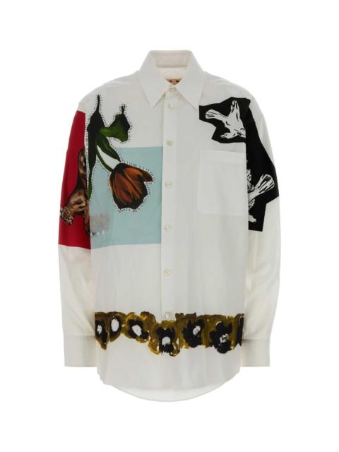 Marni Marni Women White Poplin Shirt