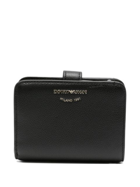 EMPORIO ARMANI Leather Bifold Wallet