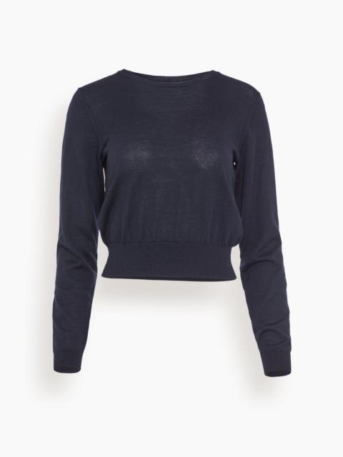 NILI LOTAN Oriana Sweater in Midnight