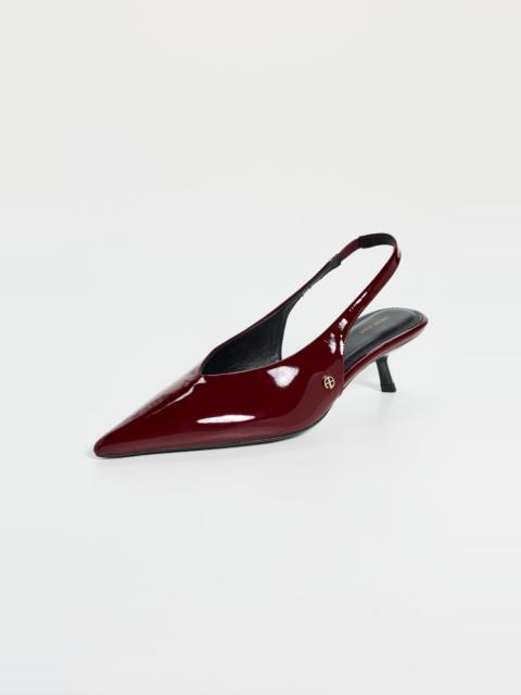 ANINE BING Hilda Slingback Pumps