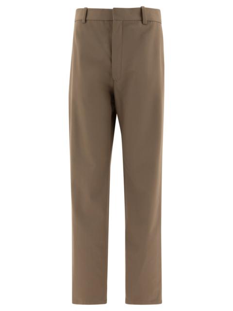 Loewe Loewe Cotton And Silk Trousers