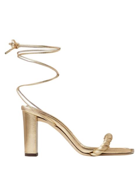 JIMMY CHOO Jimmy Choo Diosa 85 Metallic Nappa Sandals