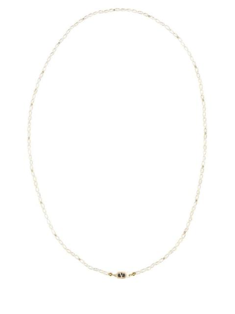 Valentino Garavani Women Pearls Ovalette Necklace