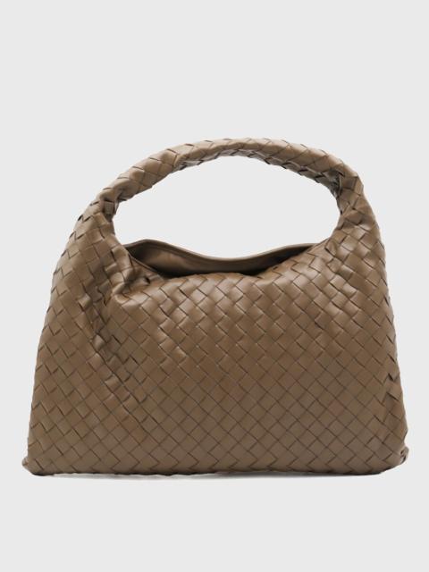 Bottega Veneta Bottega Veneta Brown Leather Hop Small Handle Bag