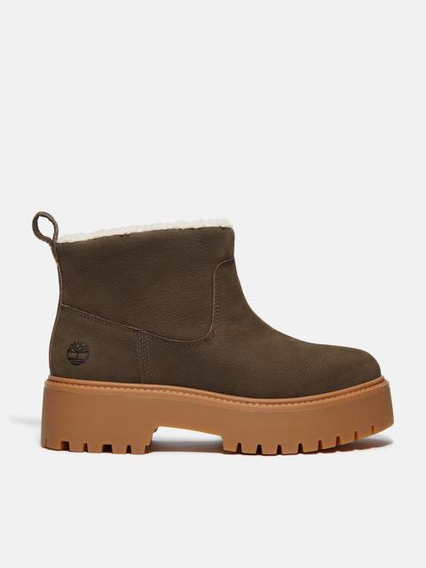 Timberland Women's Stone Street Warm-Lined Platform Boot