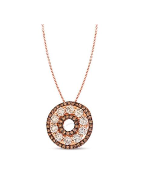 Other Designers Le Vian Ladies Milestones Necklace set in 14K Strawberry Gold