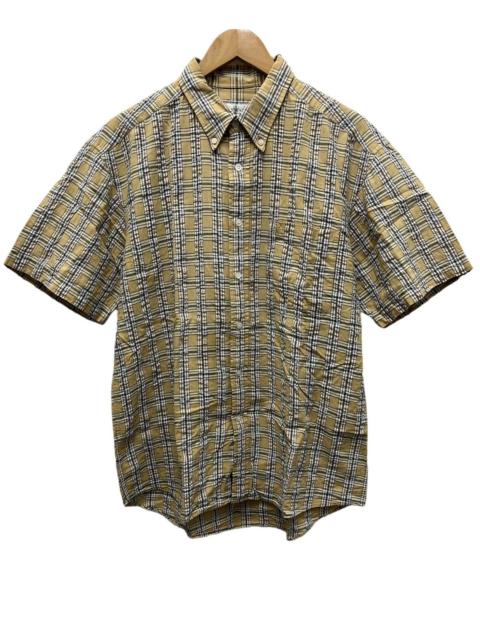 Other Designers Vintage - Yves Saint Laurent Wrinkle Checkered Shirt