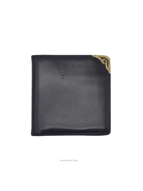 Cartier Saphir 24K Bifold Wallet - Navy Blue Leather