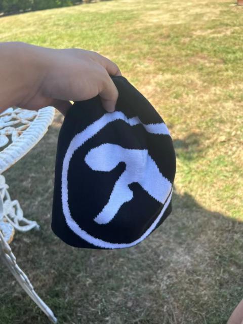 Japanese Brand - Aphex Twin Kpop Beanie Hat Embroider Knit Warm Cap