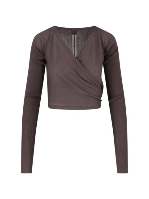 Rick Owens CROPPED SWEATER