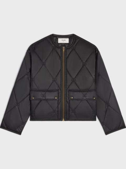 CELINE quilted jacket IN light nylon