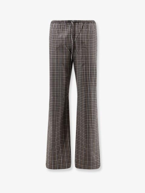 RÓHE Rohe Madras Cotton Trousers