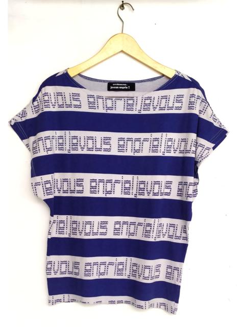 ISSEY MIYAKE Vtg MERCIBEAUCOUP jevous enprie Issey Miyake t shirt size 1