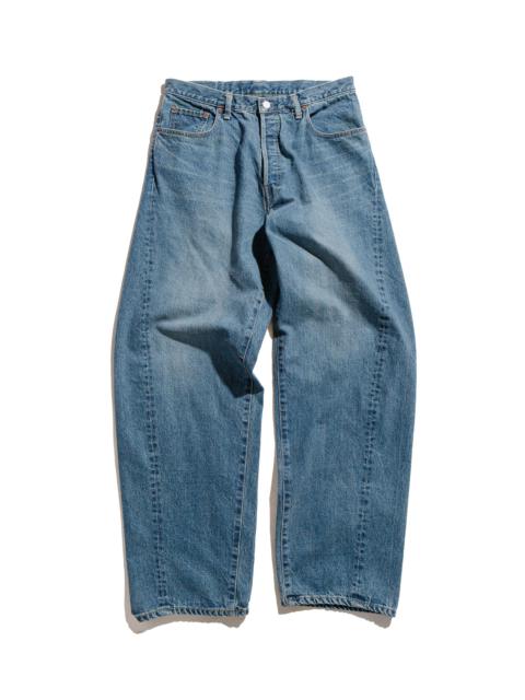 ssstein Twist Seam Vintage Denim Jeans Indigo