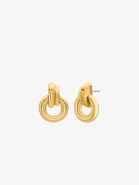 MICHAEL KORS Interlocking Hoop Earrings