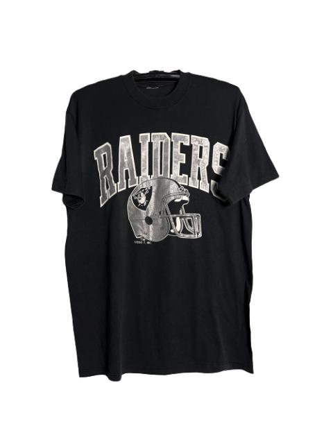 Other Designers Vintage - 🔥RARE 🔥Vtg Oakland/Las Vegas Raiders Shirt Single Stich