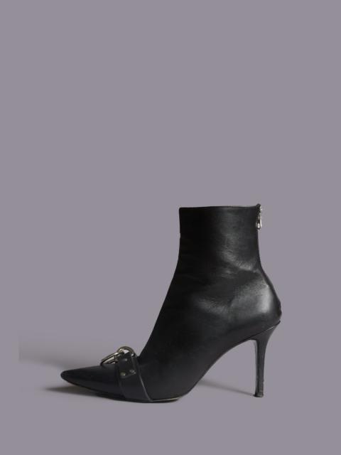 R13 SID HEELED HARNESS BOOT - BLACK