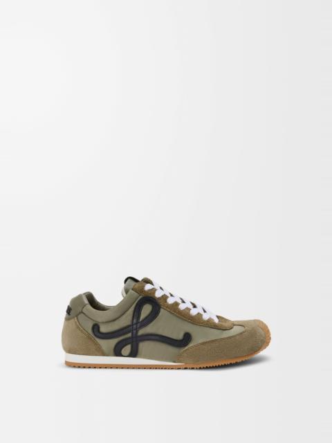 Loewe Ballet Runner 2.0 in nylon and calfskin