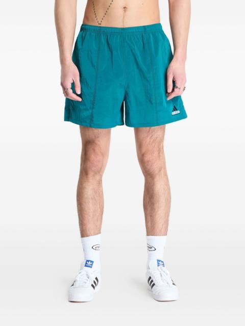 adidas elastic-waist track short
