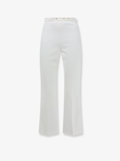 ELISABETTA FRANCHI Elisabetta Franchi Essentials Trousers White