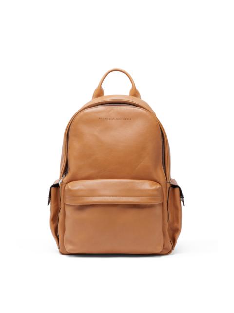 Brunello Cucinelli Brunello Cucinelli Travel backpack in Cognac at Nordstrom