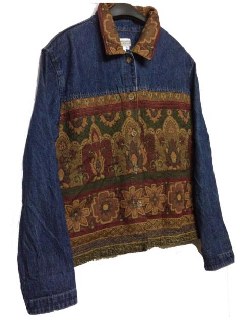 Other Designers Avant Garde - ❌Last price❌ Coldwater Creek Patchwork Denim Jacket