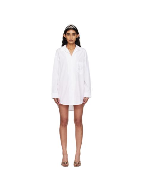 Blumarine White Cotton Shirt