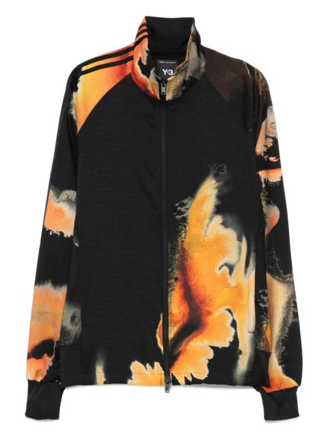 Y-3 Y-3 AOP Abstract-print Zip-up Jacket