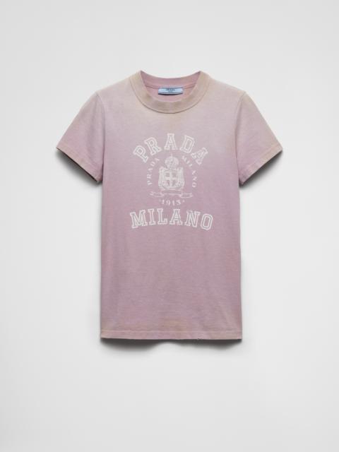 Prada Printed jersey T-shirt