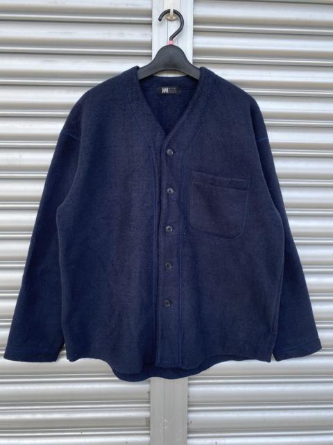 Other Designers ISSEY MIYAKE FLEECE BUTTON UP