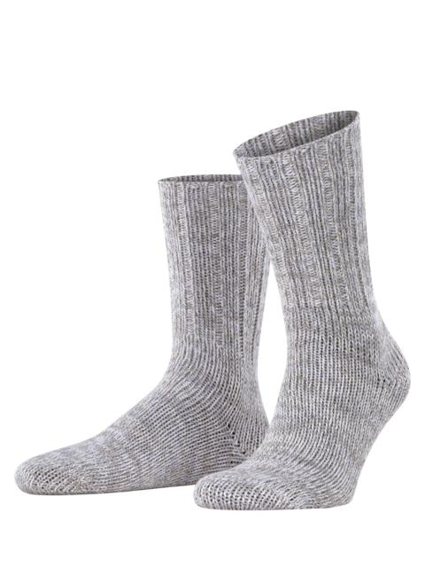 FALKE Falke Brooklyn Cotton Knit Boot Socks in Metal Grey at Nordstrom